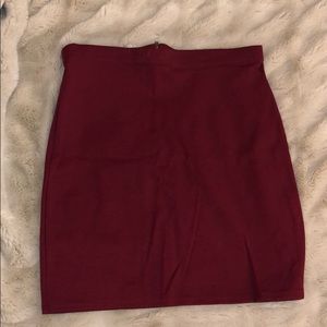 Urban Outfitters Maroon Skirt